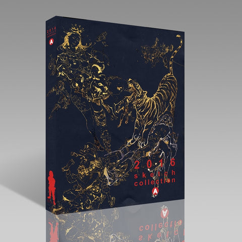 Kim Jung-Gi 2016 Sketch Collection Book Volume A Kim JungGi Manuscript Line Drawing Book